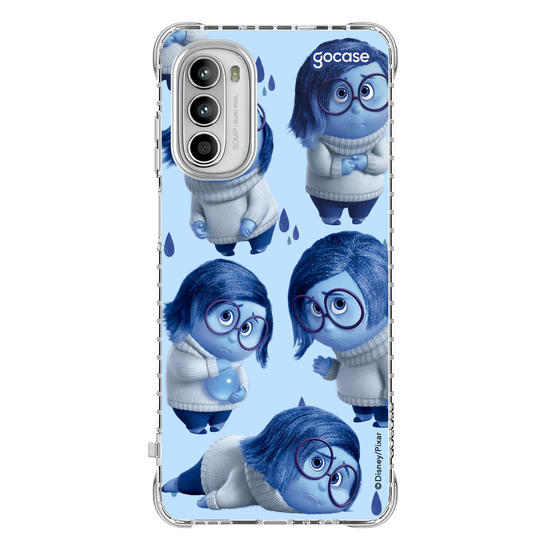 Capinha para celular Divertidamente - tristeza Patches