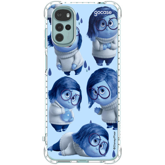 Capinha para celular Divertidamente - tristeza Patches