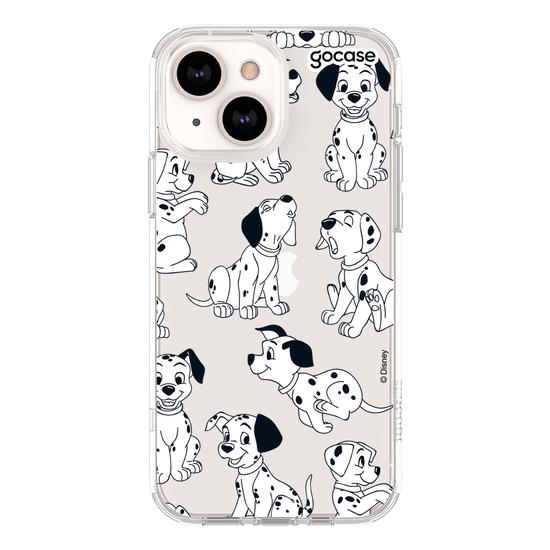 Capinha para celular Disney - 101 Dalmatas - Dalmatas Pattern