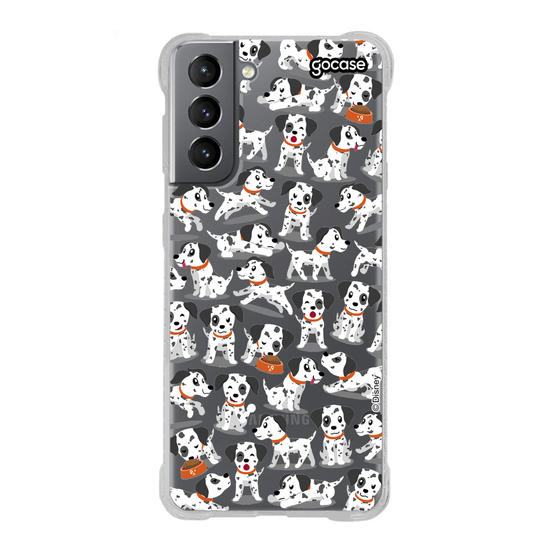 Capinha para celular 101 Dálmatas - Pattern de Dálmatas