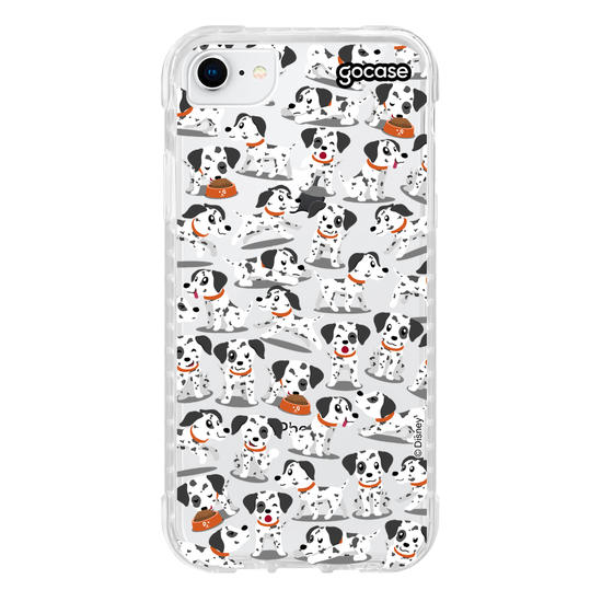 Capinha para celular 101 Dálmatas - Pattern de Dálmatas