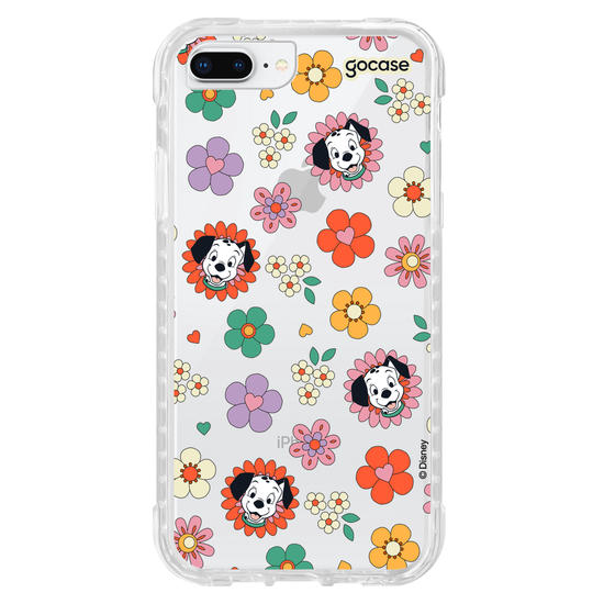 Capinha para celular  101 Dalmatas Floral 70s