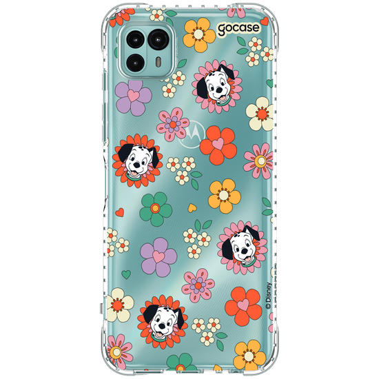 Capinha para celular  101 Dalmatas Floral 70s