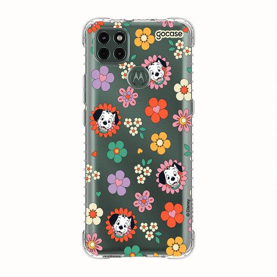 Capinha para celular  101 Dalmatas Floral 70s