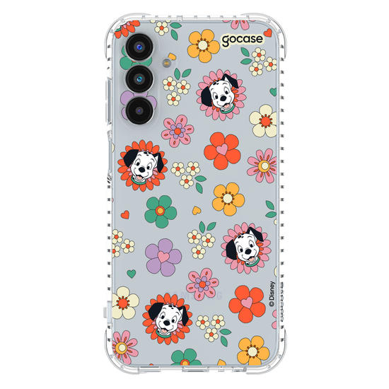 Capinha para celular  101 Dalmatas Floral 70s