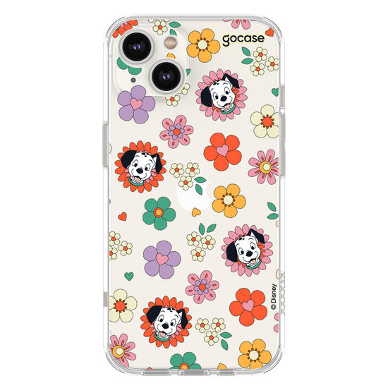 Capinha para celular  101 Dalmatas Floral 70s