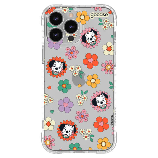Capinha para celular  101 Dalmatas Floral 70s