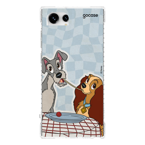 Capinha para celular A Dama e o Vagabundo - Love