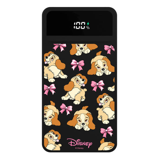 Carregador Portátil Turbo 10000mah Preto - A Dama e o Vagabundo - Baby Lady