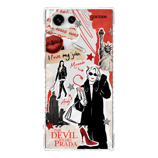 Capinha para celular  O Diabo Veste Prada - Colagem