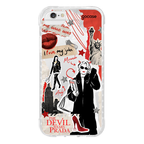 Capinha para celular  O Diabo Veste Prada - Colagem