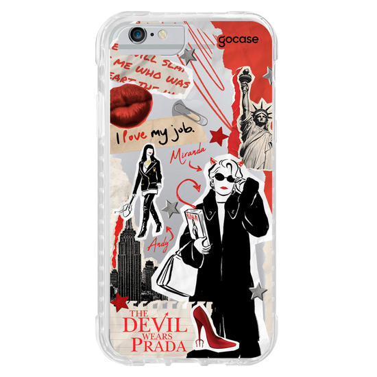 Capinha para celular  O Diabo Veste Prada - Colagem