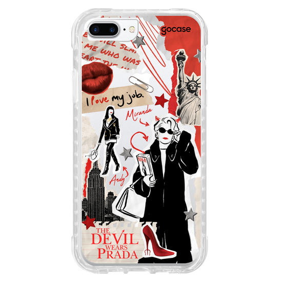 Capinha para celular  O Diabo Veste Prada - Colagem