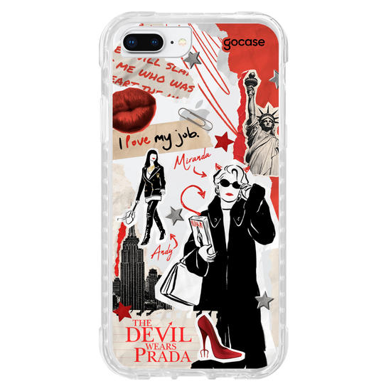 Capinha para celular  O Diabo Veste Prada - Colagem