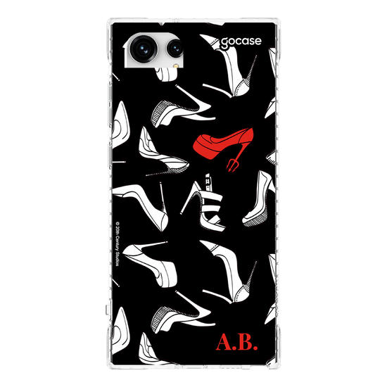 Capinha para celular  O Diabo Veste Prada - Iniciais Salto Pattern