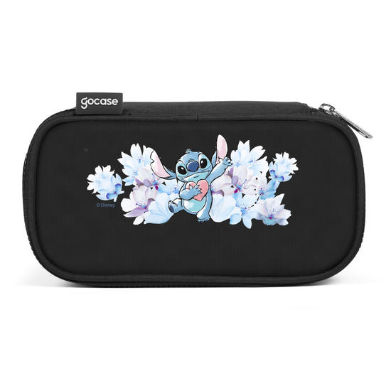 Estojo Box Fun - Stitch Elegant Flower