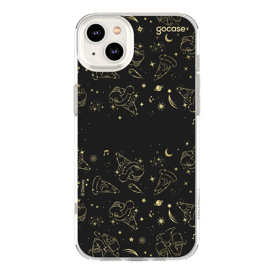 Capinha para celular Mickey & Amigos - Mickey Céu Dourado