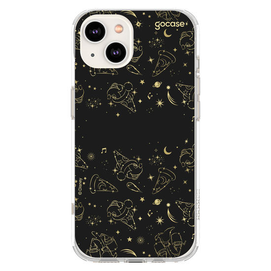 Capinha para celular Mickey & Amigos - Mickey Céu Dourado