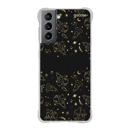 Capinha para celular Mickey & Amigos - Mickey Céu Dourado