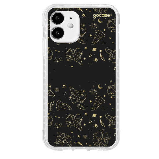 Capinha para celular Mickey & Amigos - Mickey Céu Dourado