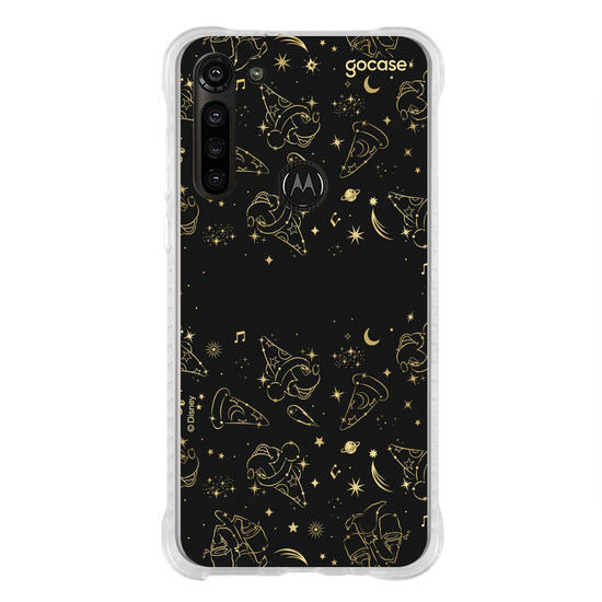 Capinha para celular Mickey & Amigos - Mickey Céu Dourado