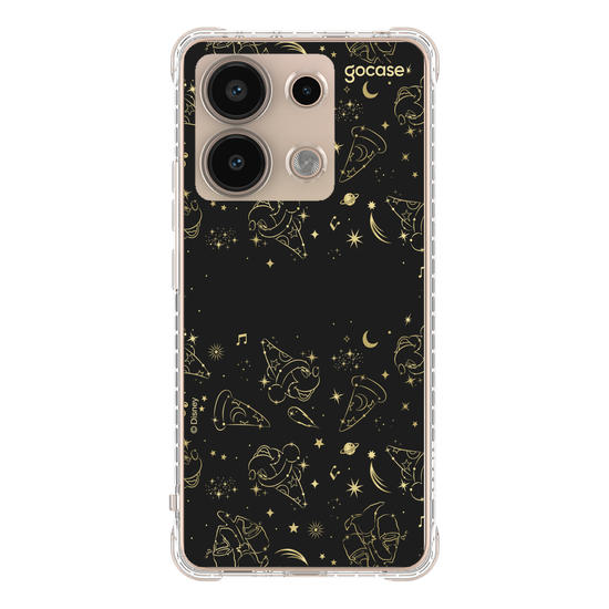 Capinha para celular Mickey & Amigos - Mickey Céu Dourado