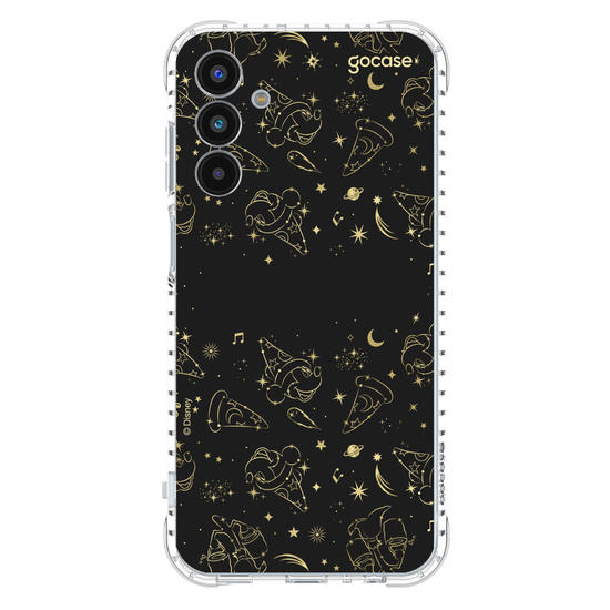 Capinha para celular Mickey & Amigos - Mickey Céu Dourado