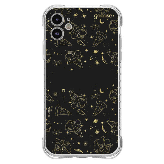 Capinha para celular Mickey & Amigos - Mickey Céu Dourado