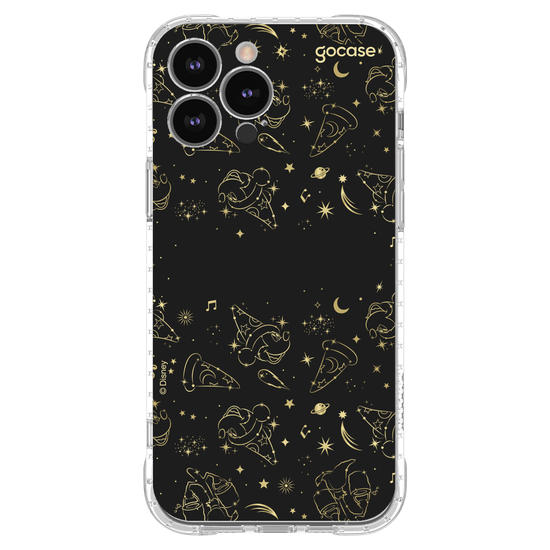 Capinha para celular Mickey & Amigos - Mickey Céu Dourado