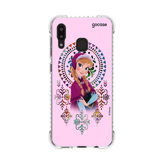 Capinha para celular Disney - Frozen - Anna Vitrais Coloridos 