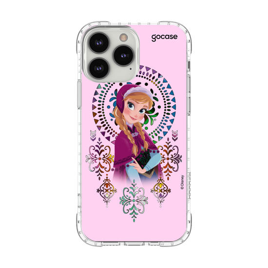 Capinha para celular Disney - Frozen - Anna Vitrais Coloridos 