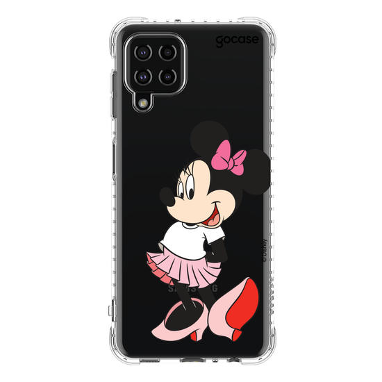 Capa para Samsung Galaxy A52 5G Oficial da Disney Mickey e Minnie