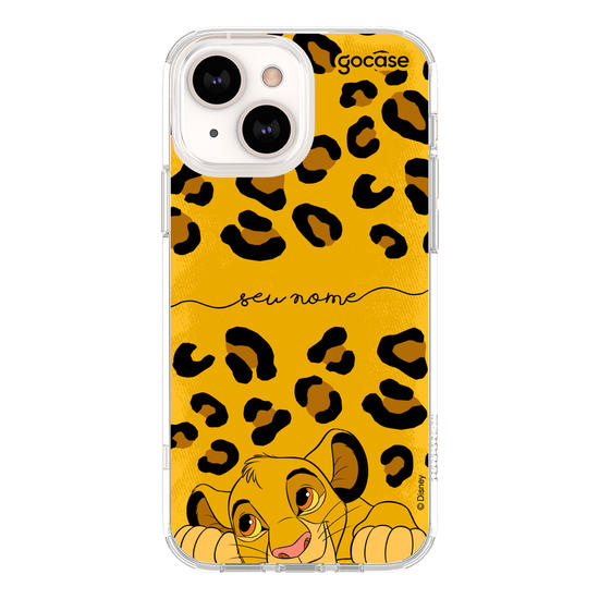 Capinha para celular Disney - Rei Leão - Animal Print Simba