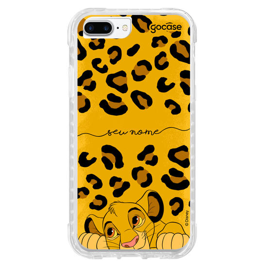 Capinha para celular Disney - Rei Leão - Animal Print Simba