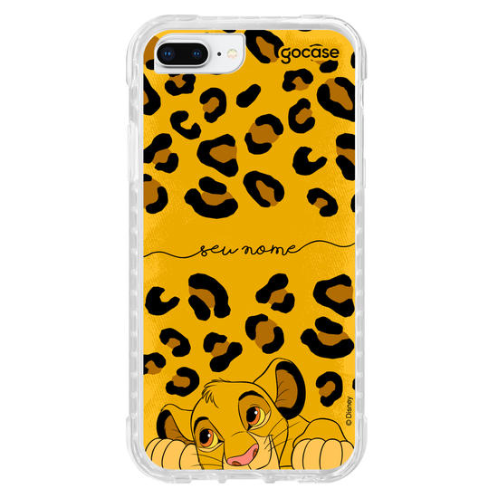 Capinha para celular Disney - Rei Leão - Animal Print Simba