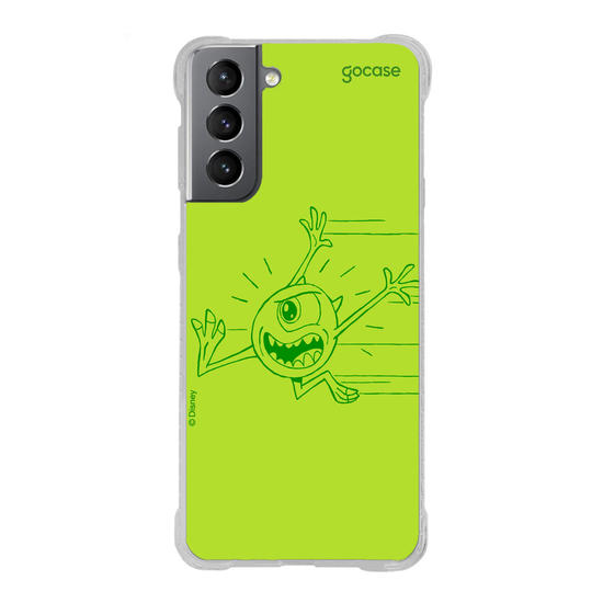 Capinha para celular Disney - Monstros S.A. - Iniciais Mike