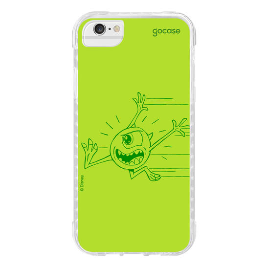 Capinha para celular Disney - Monstros S.A. - Iniciais Mike