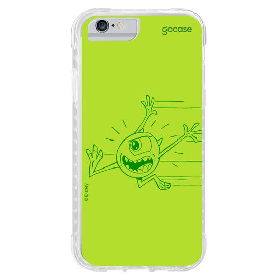 Capinha para celular Disney - Monstros S.A. - Iniciais Mike