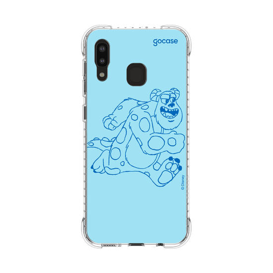 Capinha para celular Disney - Monstros S.A. - Iniciais Sulley