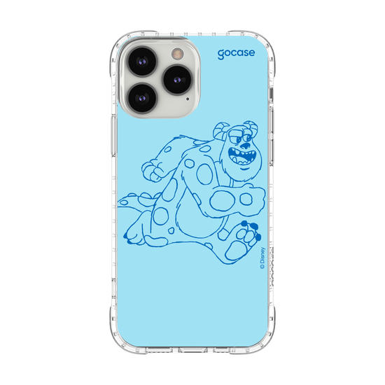Capinha para celular Disney - Monstros S.A. - Iniciais Sulley
