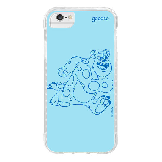Capinha para celular Disney - Monstros S.A. - Iniciais Sulley