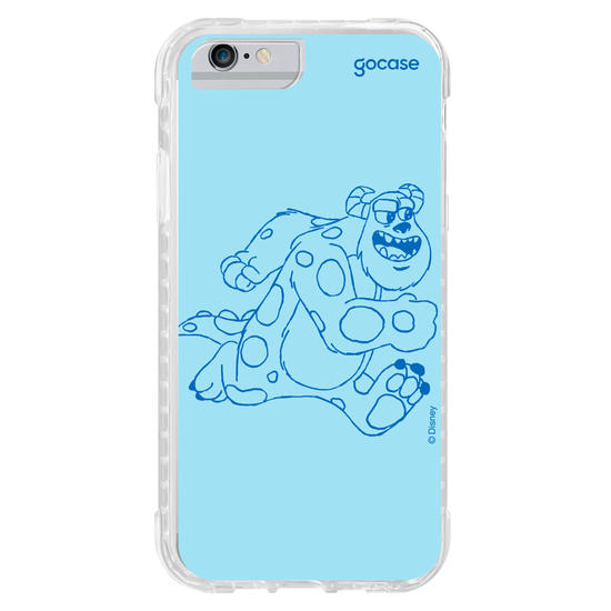 Capinha para celular Disney - Monstros S.A. - Iniciais Sulley