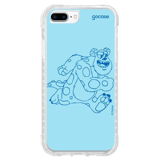 Capinha para celular Disney - Monstros S.A. - Iniciais Sulley
