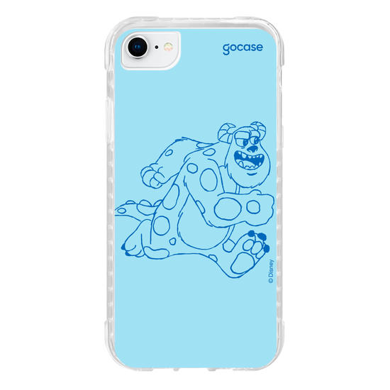 Capinha para celular Disney - Monstros S.A. - Iniciais Sulley