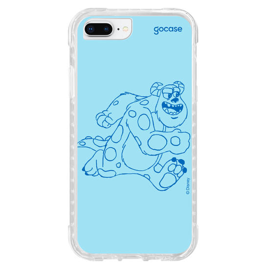 Capinha para celular Disney - Monstros S.A. - Iniciais Sulley