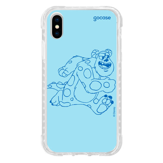 Capinha para celular Disney - Monstros S.A. - Iniciais Sulley