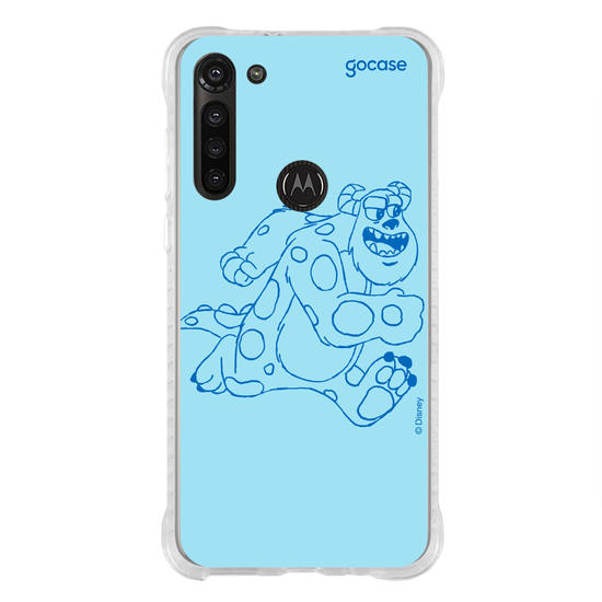 Capinha para celular Disney - Monstros S.A. - Iniciais Sulley