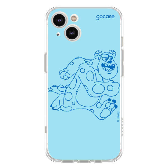 Capinha para celular Disney - Monstros S.A. - Iniciais Sulley