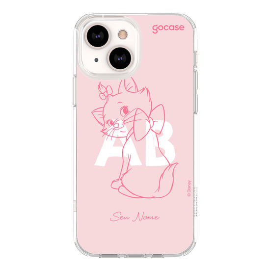 Capinha para celular The Aristocats - Iniciais Marie