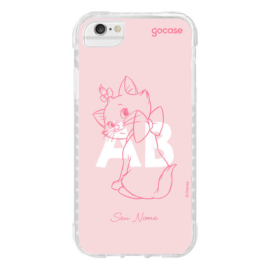 Capinha para celular The Aristocats - Iniciais Marie